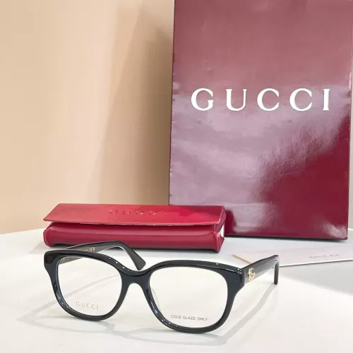 Gucci Fashion Goggles In Gold #1367132 $45.00 USD, Wholesale Replica Gucci Fashion Goggles