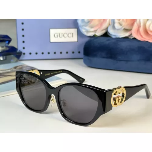 Gucci AAA Quality Sunglasses #1367175 $60.00 USD, Wholesale Replica Gucci AAA Quality Sunglasses