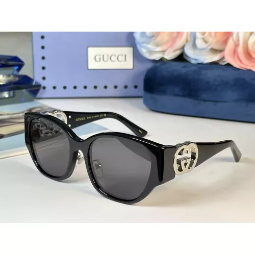 Gucci AAA Quality Sunglasses #1367176 $60.00 USD, Wholesale Replica Gucci AAA Quality Sunglasses