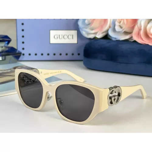 Gucci AAA Quality Sunglasses #1367177 $60.00 USD, Wholesale Replica Gucci AAA Quality Sunglasses