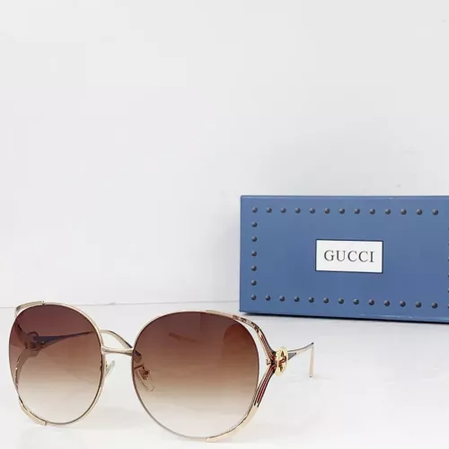 Gucci AAA Quality Sunglasses #1367186 $48.00 USD, Wholesale Replica Gucci AAA Quality Sunglasses