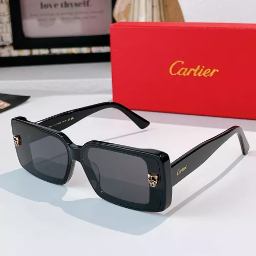 Cartier AAA Quality Sunglassess #1367189 $60.00 USD, Wholesale Replica Cartier AAA Quality Sunglassess