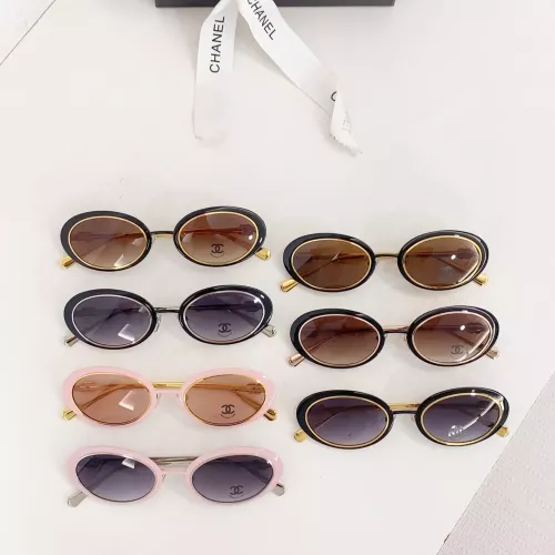 Replica Chanel AAA Quality Sunglasses #1367201 $60.00 USD for Wholesale
