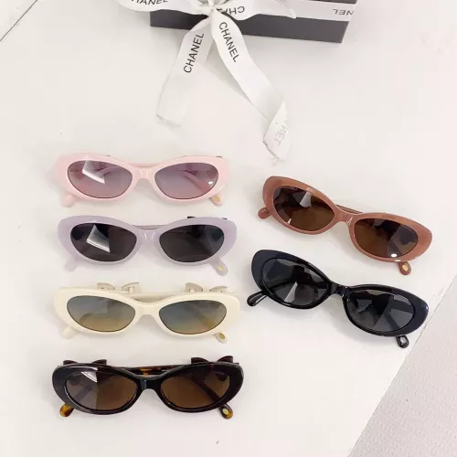 Replica Chanel AAA Quality Sunglasses #1367209 $56.00 USD for Wholesale