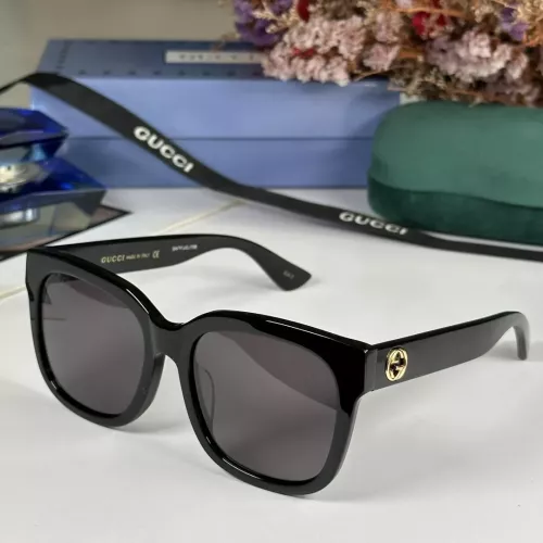 Gucci AAA Quality Sunglasses #1367224 $56.00 USD, Wholesale Replica Gucci AAA Quality Sunglasses