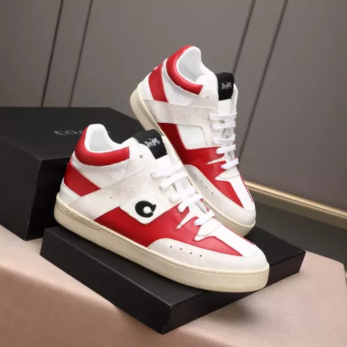 Replica Coach High Tops Shoes For Men #1367258 $85.00 USD for Wholesale