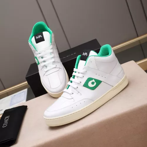 Coach High Tops Shoes For Men #1367259 $85.00 USD, Wholesale Replica Coach High Tops Shoes