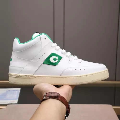 Replica Coach High Tops Shoes For Men #1367259 $85.00 USD for Wholesale
