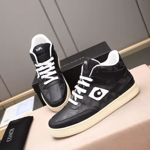 Coach High Tops Shoes For Men #1367261 $85.00 USD, Wholesale Replica Coach High Tops Shoes