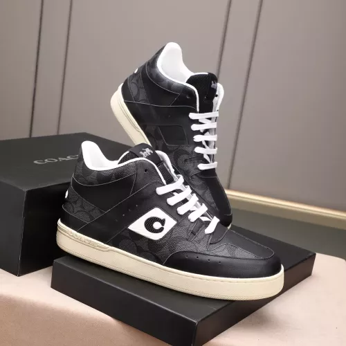 Replica Coach High Tops Shoes For Men #1367261 $85.00 USD for Wholesale