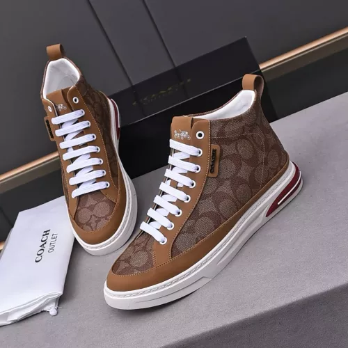 Coach High Tops Shoes For Men #1367262 $85.00 USD, Wholesale Replica Coach High Tops Shoes