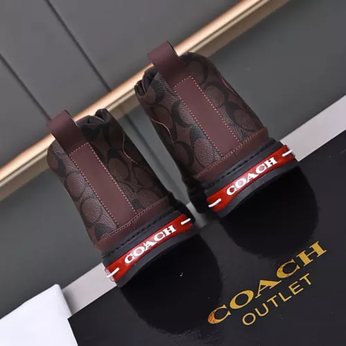 Replica Coach High Tops Shoes For Men #1367263 $85.00 USD for Wholesale