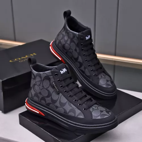 Replica Coach High Tops Shoes For Men #1367264 $85.00 USD for Wholesale