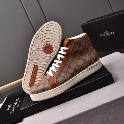 Replica Coach High Tops Shoes For Men #1367265 $88.00 USD for Wholesale