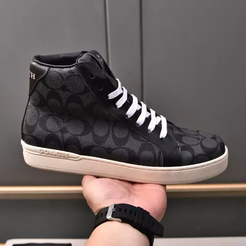 Replica Coach High Tops Shoes For Men #1367266 $88.00 USD for Wholesale