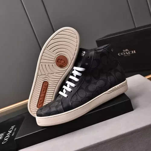 Replica Coach High Tops Shoes For Men #1367266 $88.00 USD for Wholesale