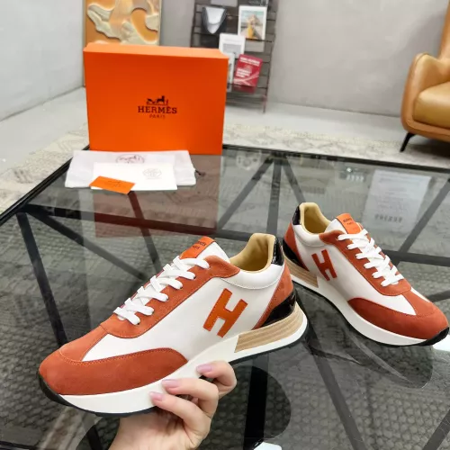Replica Hermes Casual Shoes For Men #1367351 $82.00 USD for Wholesale