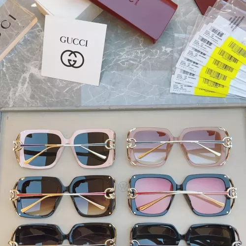 Replica Gucci AAA Quality Sunglasses #1367442 $56.00 USD for Wholesale
