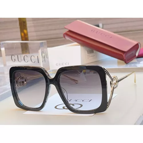 Gucci AAA Quality Sunglasses #1367447 $56.00 USD, Wholesale Replica Gucci AAA Quality Sunglasses