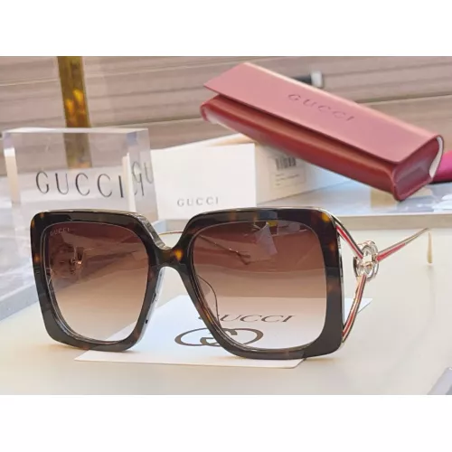Gucci AAA Quality Sunglasses #1367448 $56.00 USD, Wholesale Replica Gucci AAA Quality Sunglasses
