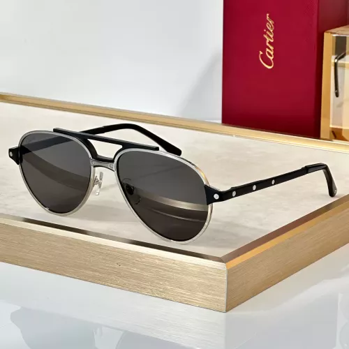 Cartier AAA Quality Sunglassess #1367502 $68.00 USD, Wholesale Replica Cartier AAA Quality Sunglassess