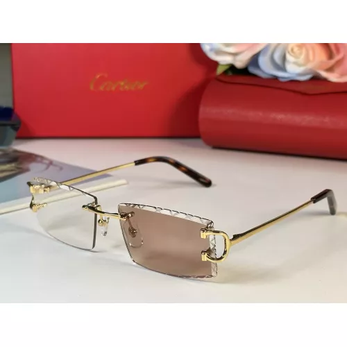 Cartier AAA Quality Sunglassess #1367513 $68.00 USD, Wholesale Replica Cartier AAA Quality Sunglassess