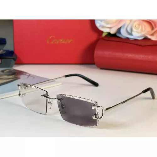 Cartier AAA Quality Sunglassess #1367515 $68.00 USD, Wholesale Replica Cartier AAA Quality Sunglassess