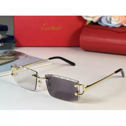 Cartier AAA Quality Sunglassess #1367518 $68.00 USD, Wholesale Replica Cartier AAA Quality Sunglassess