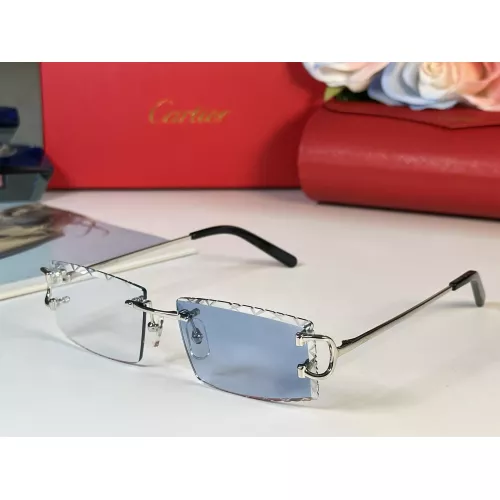Cartier AAA Quality Sunglassess #1367521 $68.00 USD, Wholesale Replica Cartier AAA Quality Sunglassess