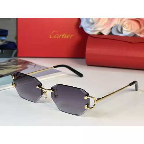 Cartier AAA Quality Sunglassess #1367530 $60.00 USD, Wholesale Replica Cartier AAA Quality Sunglassess