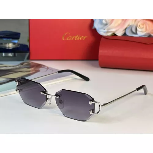 Cartier AAA Quality Sunglassess #1367533 $60.00 USD, Wholesale Replica Cartier AAA Quality Sunglassess