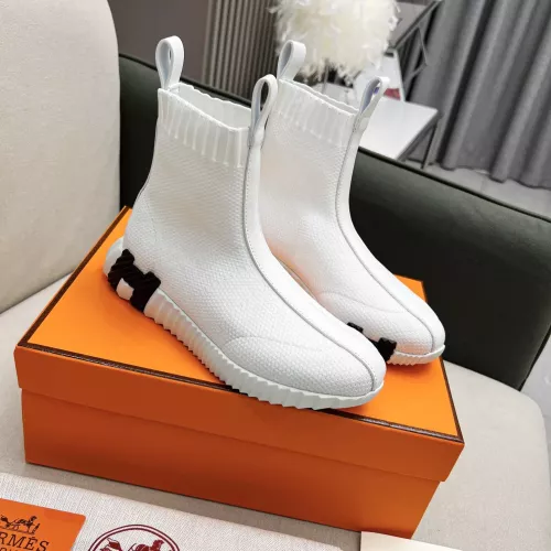 Replica Hermes Boots For Men #1367585 $102.00 USD for Wholesale