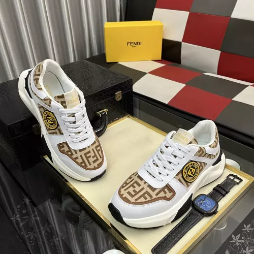 Replica Fendi Casual Shoes For Men #1367767 $85.00 USD for Wholesale