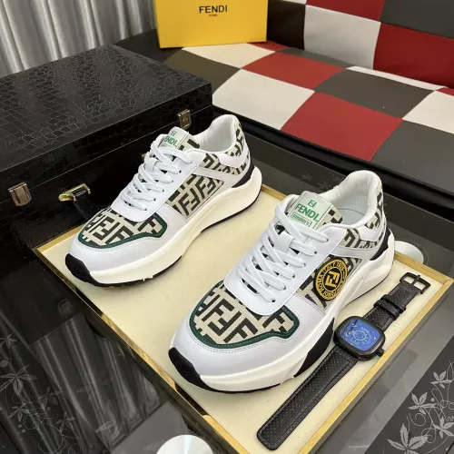 Replica Fendi Casual Shoes For Men #1367768 $85.00 USD for Wholesale