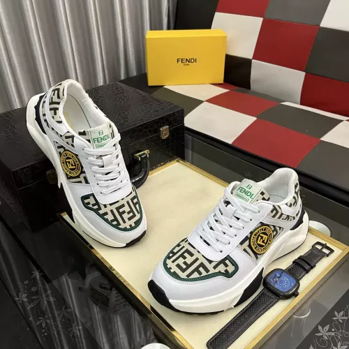 Replica Fendi Casual Shoes For Men #1367768 $85.00 USD for Wholesale