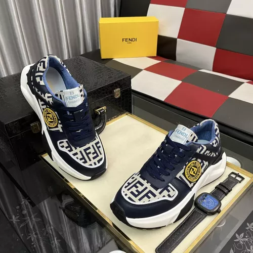 Replica Fendi Casual Shoes For Men #1367769 $85.00 USD for Wholesale
