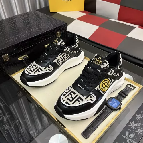 Replica Fendi Casual Shoes For Men #1367770 $85.00 USD for Wholesale
