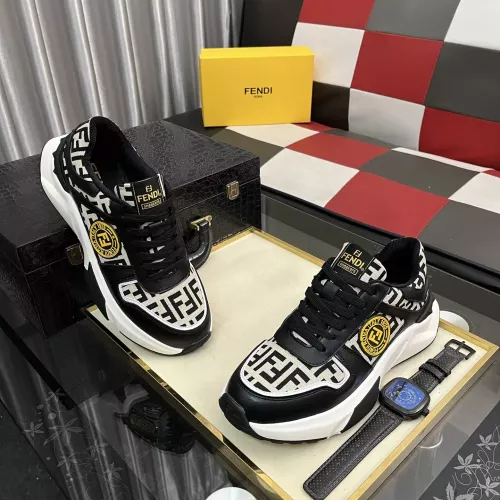 Replica Fendi Casual Shoes For Men #1367770 $85.00 USD for Wholesale
