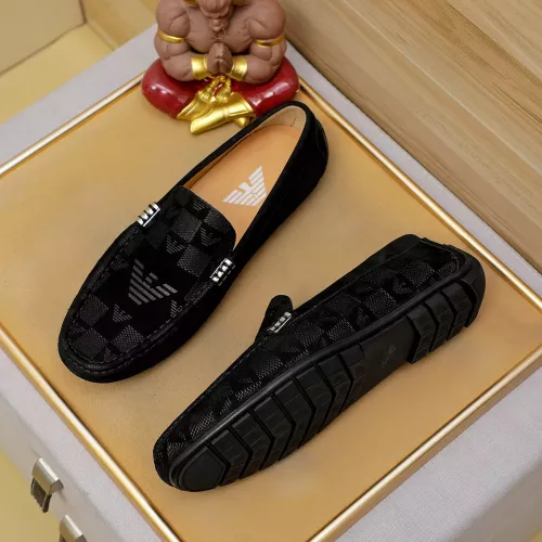 Replica Armani Leather Shoes For Men #1367849 $72.00 USD for Wholesale