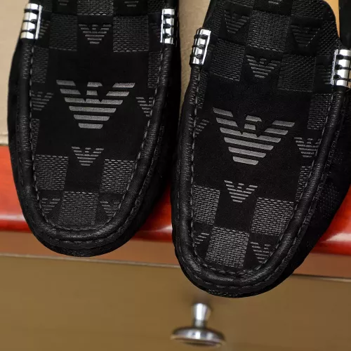 Replica Armani Leather Shoes For Men #1367849 $72.00 USD for Wholesale