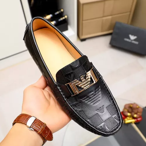 Replica Armani Leather Shoes For Men #1367851 $72.00 USD for Wholesale
