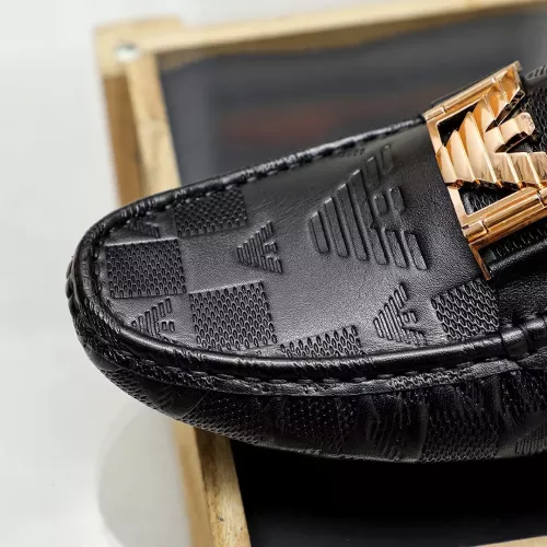 Replica Armani Leather Shoes For Men #1367851 $72.00 USD for Wholesale