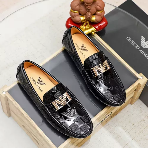 Armani Leather Shoes For Men #1367852 $72.00 USD, Wholesale Replica Armani Leather Shoes