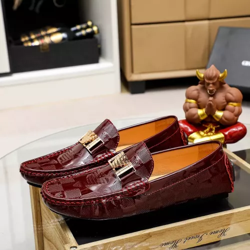 Replica Armani Leather Shoes For Men #1367853 $72.00 USD for Wholesale