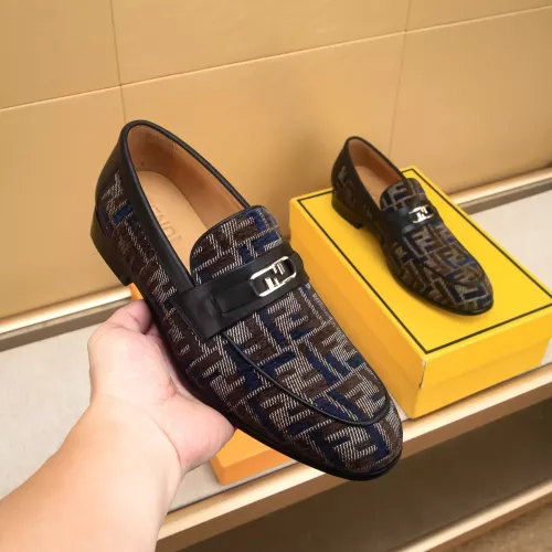 Fendi Leather Shoes For Men #1367887 $88.00 USD, Wholesale Replica Fendi Leather Shoes