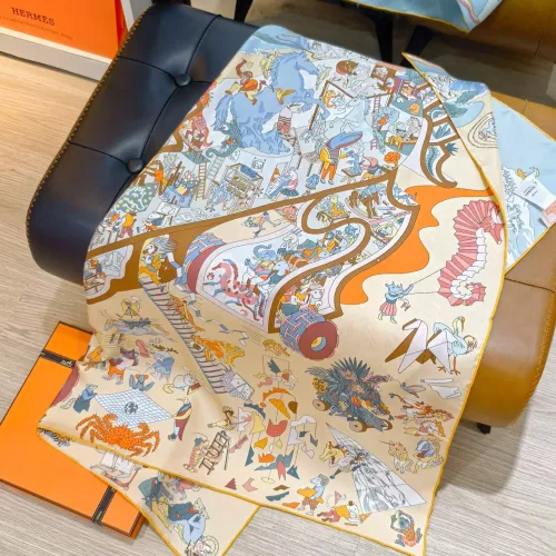 Replica Hermes Silk Squares #1367900 $64.00 USD for Wholesale