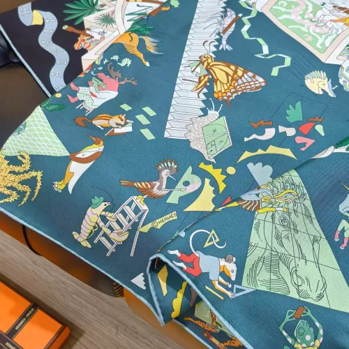 Replica Hermes Silk Squares #1367901 $64.00 USD for Wholesale