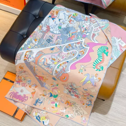 Replica Hermes Silk Squares #1367903 $64.00 USD for Wholesale