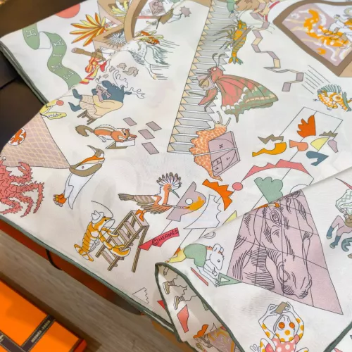 Replica Hermes Silk Squares #1367904 $64.00 USD for Wholesale