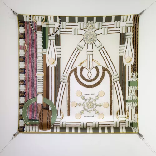 Hermes Silk Squares #1367909 $64.00 USD, Wholesale Replica Hermes Scarf